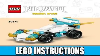 LEGO Ninjago 30674 Zane's Dragon Power Vehicles building instructions