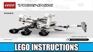 LEGO Technic 30682 NASA Mars Rover Perseverance building instructions