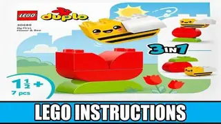 LEGO DUPLO 30686 My First Flower & Bee building instructions