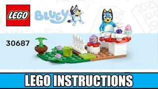 LEGO 30687 Bluey Tea Party building instructions