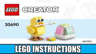 LEGO Creator 30690 Easter Egg Chick Painting Fun building instructions