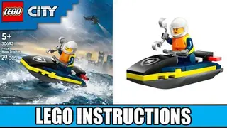 LEGO City 30693 Police Water Scooter building instructions