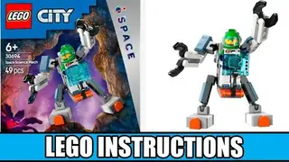 LEGO City 30694 Space Science Mech building instructions
