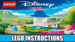 LEGO Disney 30695 Cinderella's Mini Garden Castle building instructions