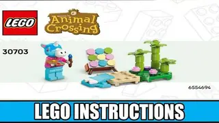 LEGO Animal Crossing 30703 Julian's Beach Painting building instructions