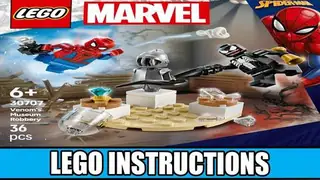 LEGO Marvel 30707 Venom's Museum Robbery building instructions