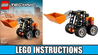LEGO Technic 30710 Skid-Steer Loader building instructions