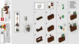 LEGO 30724 Dumbledore's Office with Harry Potter building instructions