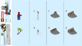 LEGO Marvel 30725 Spider-Man vs. Anti-Venom Heist building instructions