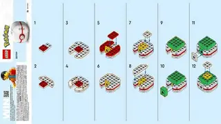 LEGO Pokémon 30729 Premier Ball building instructions