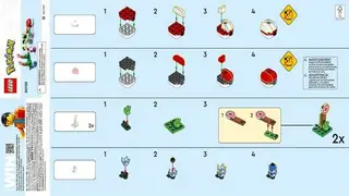 LEGO Pokémon 30730 Trainer Supplies building instructions