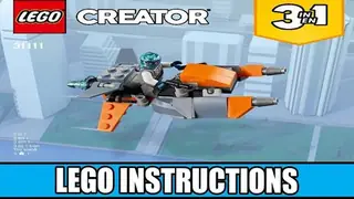 LEGO Creator 31111 Cyber Drone building instructions
