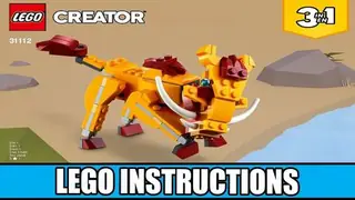LEGO Creator 31112 Wild Lion building instructions