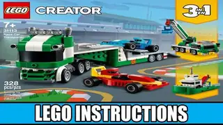 LEGO Creator 31113 Race Car Transporter building instructions