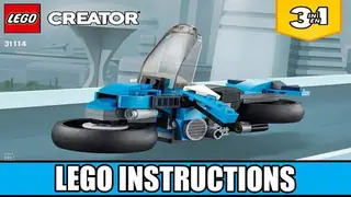 LEGO Creator 31114 Superbike building instructions