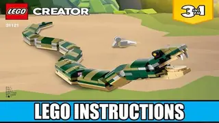LEGO Creator 31121 Crocodile building instructions