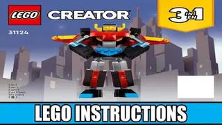 LEGO Creator 31124 Super Robot building instructions