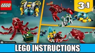 LEGO Creator 31130 Sunken Treasure Mission building instructions