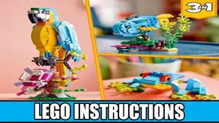 LEGO Creator 31136 Exotic Parrot building instructions