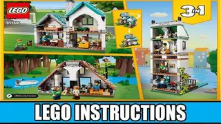 LEGO Creator 31139 Cozy House building instructions