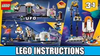 LEGO Creator 31142 Space Roller Coaster building instructions