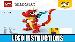 LEGO Creator 31145 Red Dragon building instructions