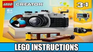 LEGO Creator 31147 Retro Camera building instructions