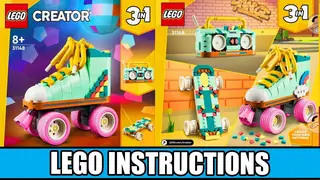 LEGO Creator 31148 Retro Roller Skate building instructions