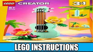 LEGO Creator 31156 Tropical Ukulele building instructions