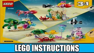 LEGO Creator 31158 Sea Animals building instructions
