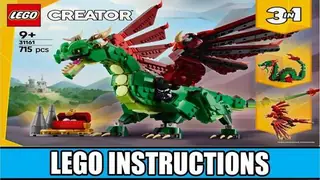 LEGO Creator 31161 Medieval Dragon building instructions