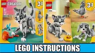 LEGO Creator 31163 Playful Cat building instructions