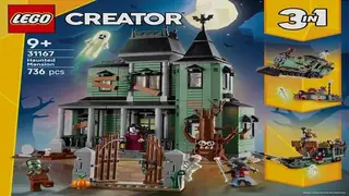 LEGO Creator 31167 Haunted Mansion building instructions