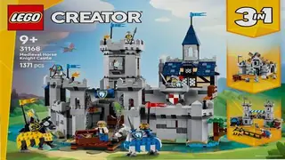 LEGO Creator 31168 Medieval Horse Knight Castle building instructions