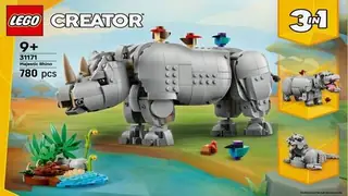 LEGO Creator 31171 Majestic Rhino building instructions