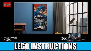 LEGO Art 31205 Jim Lee Batman Collection building instructions