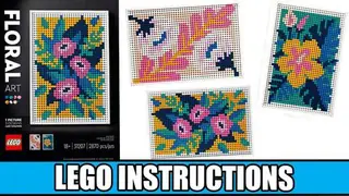 LEGO 31207 Floral Art building instructions