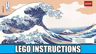 LEGO Art 31208 Hokusai - The Great Wave building instructions