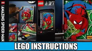 LEGO Art 31209 The Amazing Spider-Man building instructions