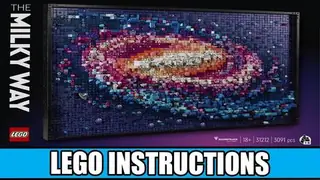 LEGO Art 31212 The Milky Way Galaxy building instructions