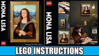 LEGO Art 31213 Mona Lisa building instructions