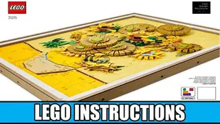 LEGO Art 31215 Vincent van Gogh - Sunflowers building instructions
