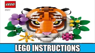 LEGO Art 31217 Tiger building instructions