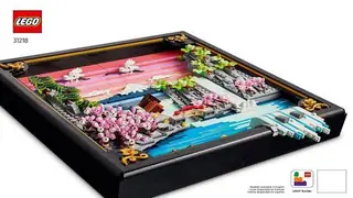 LEGO Art 31218 Japanese Cherry Blossom Landscape building instructions