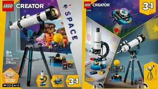 LEGO Creator 31378 Space Exploration Telescope building instructions