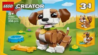 LEGO Creator 31382 Playful Puppy building instructions
