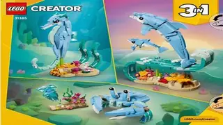 LEGO Creator 31385 Beautiful Dolphins building instructions
