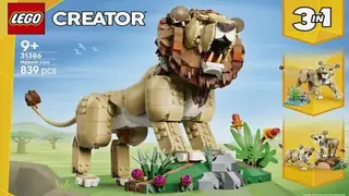 LEGO Creator 31386 Wild Animals: Majestic Lion building instructions