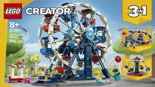 LEGO Creator 31389 Iconic Ferris Wheel building instructions