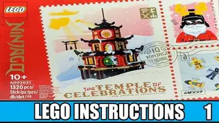 LEGO Ninjago 4002021 The Temple of Celebrations building instructions